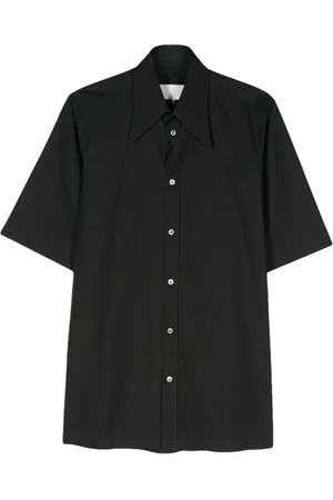 Maison Margiela Four stitch-logo cotton shirt