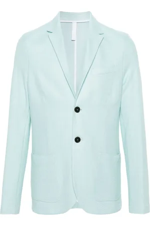 Harris Wharf London Single-breasted honeycomb blazer