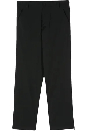 Roberto Cavalli Ankle-zips straight-leg trousers