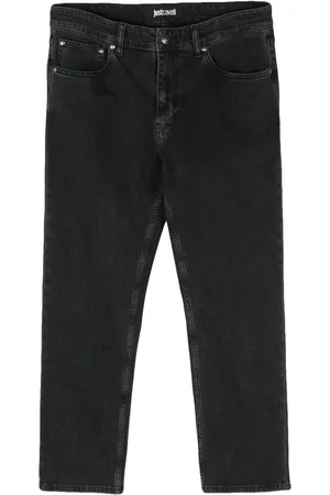 Roberto Cavalli Slim-fit cropped jeans