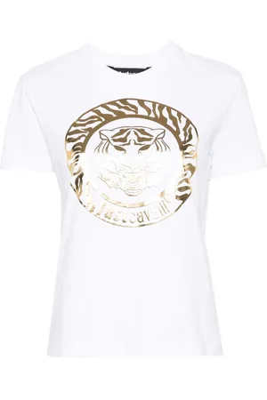 Roberto Cavalli Logo-print cotton T-shirt