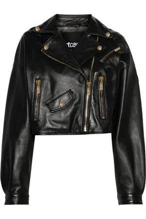 Roberto Cavalli Leather biker jacket