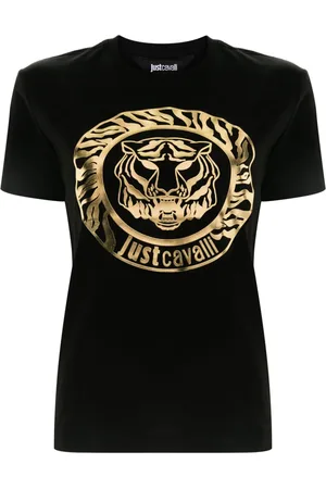 Roberto Cavalli Tiger head-print T-shirt