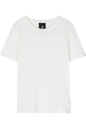 THOM KROM Panelled fine-knit T-shirt