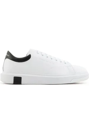 Armani Exchange sneakers in white and pink-Black | Smart Closet