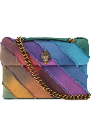 Kurt Geiger Large Kensington denim shoulder bag