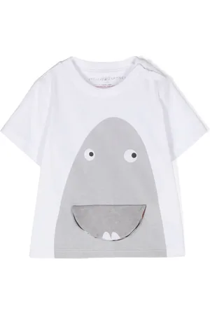 Stella McCartney Shark-motif T-shirt