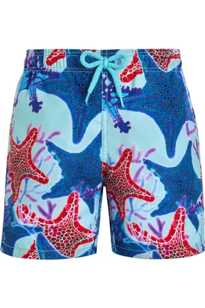 Vilebrequin Jim graphic-print swim trunks