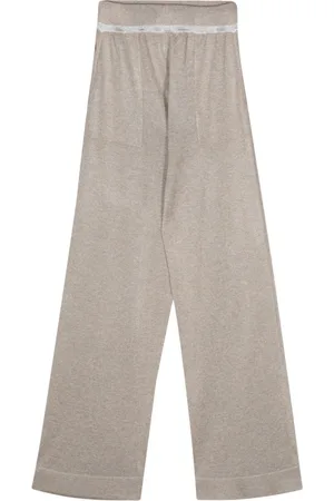 LORENA ANTONIAZZI Knitted straight-leg trousers
