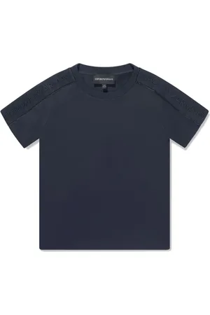 Emporio Armani Logo-tape jersey T-shirt