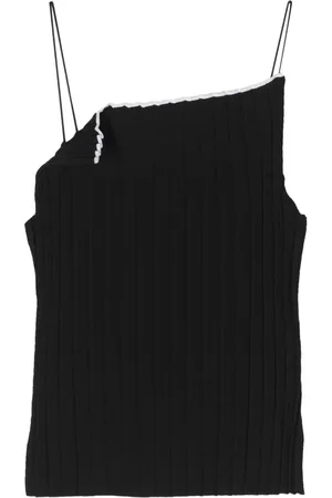 Jacquemus Le Haute pliss?? knitted top