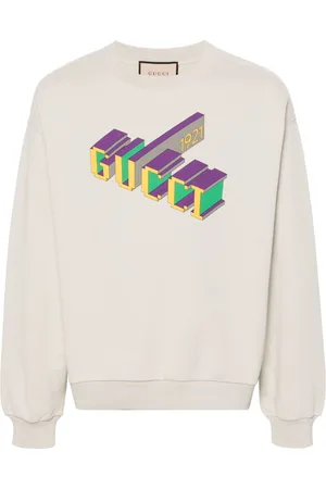 Gucci Logo-print cotton sweatshirt