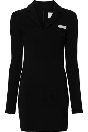 COPERNI Logo-plaque mini dress