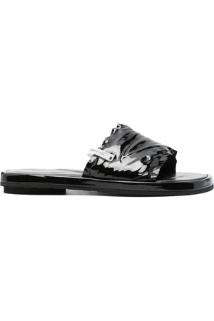 Premiata Patent leather slides