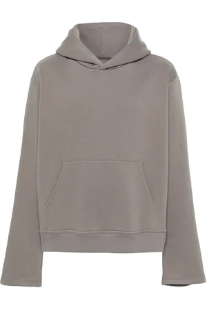 Maison Margiela Mélange-effect drop-shoulder hoodie