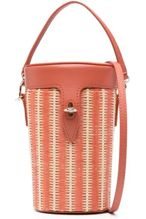 Furla Logo-debossed bucket bag