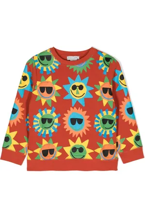 Stella McCartney Sun-print cotton sweatshirt