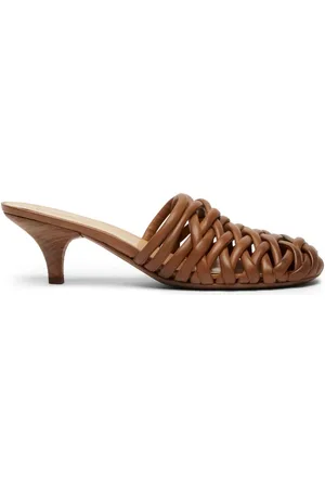MARSÈLL Spilla 45mm woven leather mules