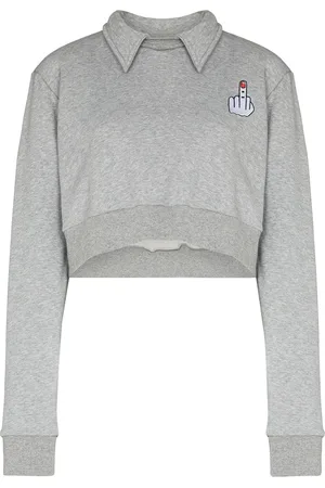 Natasha Zinko Wings detail cropped sweatshirt