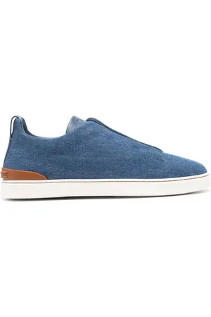 Blue SECONDSKIN Triple Stitch™ Sneakers