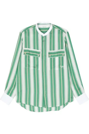 WALES BONNER Cadence striped shirt