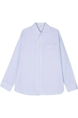 WALES BONNER Market stripe-detail shirt