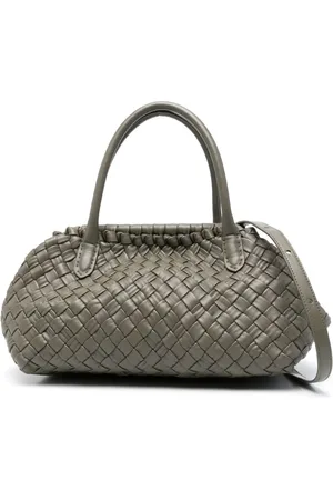 Furla Gerla interwoven leather shoulder bag