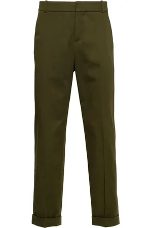 Balmain Cotton tapered trousers