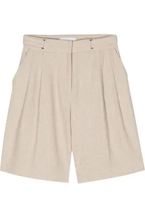 REMAIN Sorna belted shorts