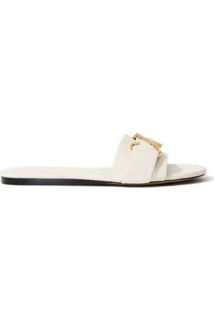 Proenza Schouler Monogram slide sandals