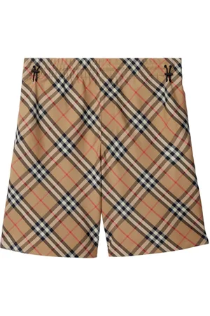 Burberry Vintage Check-print drawstring shorts