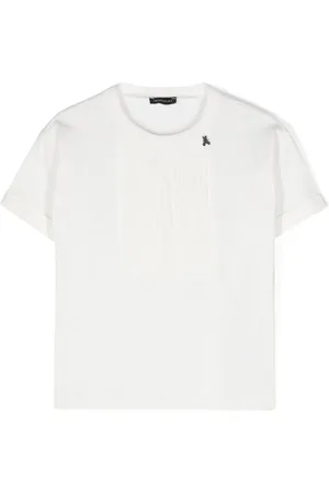 Monnalisa x Winnie the Pooh logo-embroidered T-shirt - White