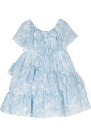 PATACHOU Floral-print tiered dress