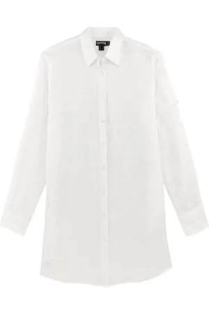 Vilebrequin Fondant organic linen shirt