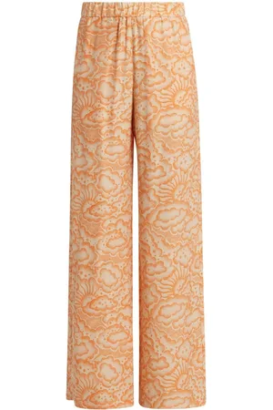Stella McCartney Silk wide-leg trousers