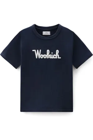 Woolrich Logo-embroidered cotton T-shirt