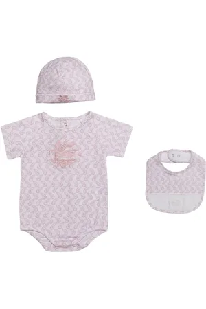 Etro Paisley-print jersey bodysuit (set of three)