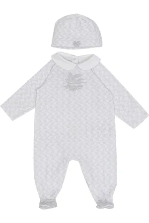 Etro Paisley-print jersey babygrow (set of two)