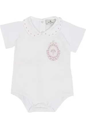 Etro Coat of Arms-embroidered bodysuit
