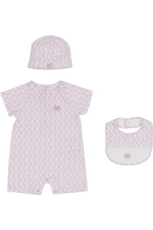 Etro Paisley-print jersey babygrow (set of three)