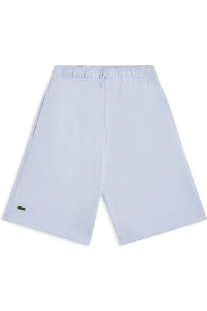 Lacoste Logo-appliqu?? cotton track shorts