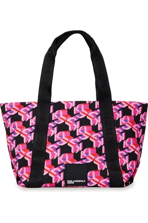 Karl Lagerfeld Urban monogram-print tote bag