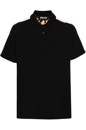 Roberto Cavalli Logo-lettering polo shirt