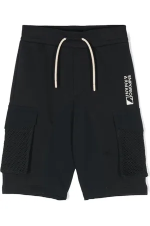 Emporio Armani Logo-embroidered shorts