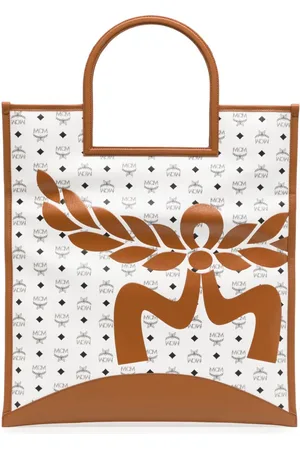 MCM Extra-large Aren Mega Laurel Visetos tote bag