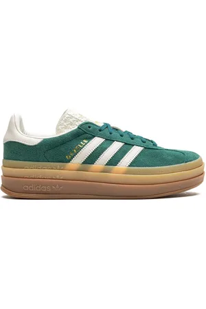 adidas Gazelle Bold " / White / Gold" sneakers