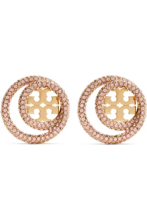 Tory Burch Miller crystal-embellished stud earrings