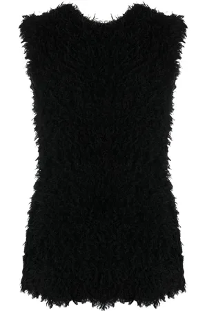 Totême Textured sleeveless silk top