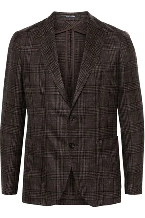 TAGLIATORE Brooch-detail blazer