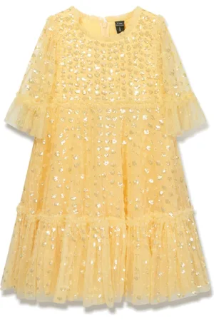 Needle & Thread Raindrop sequin-embellished dress